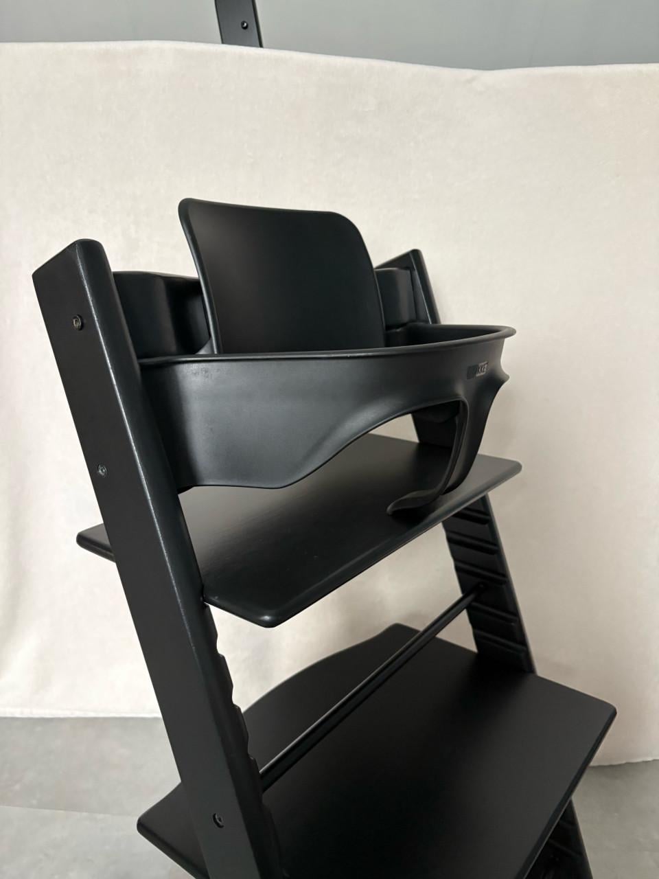 Stokke kinderstoel met new born set zwart