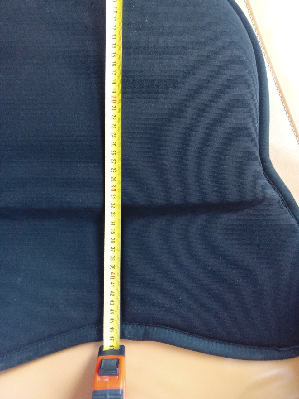 Memoryfoam halfpad/ zadelonderlegger