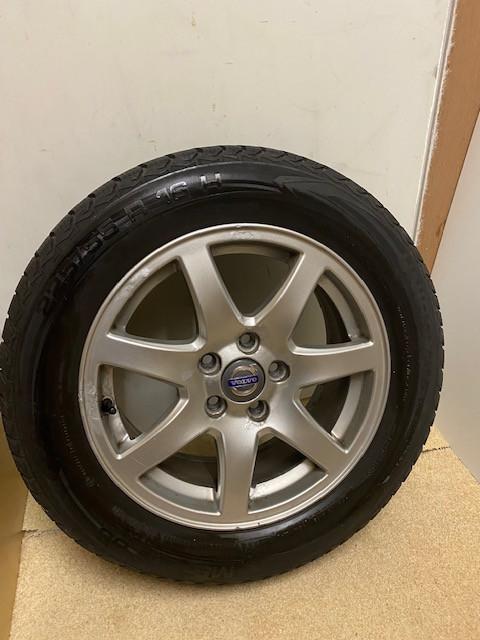 4 lichtmetalen velgen met winterbanden 16"