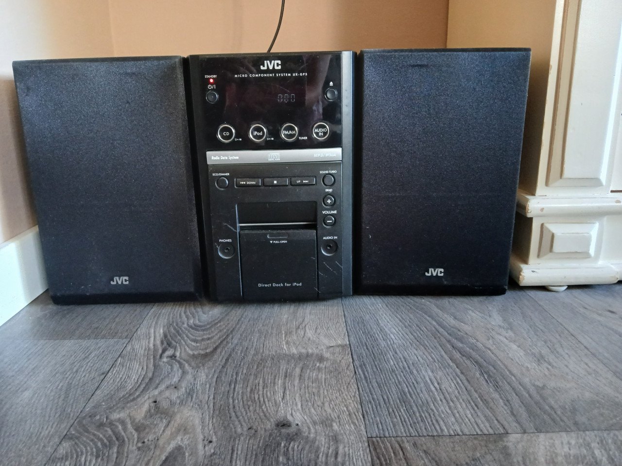 JVC 3-delige cd speler