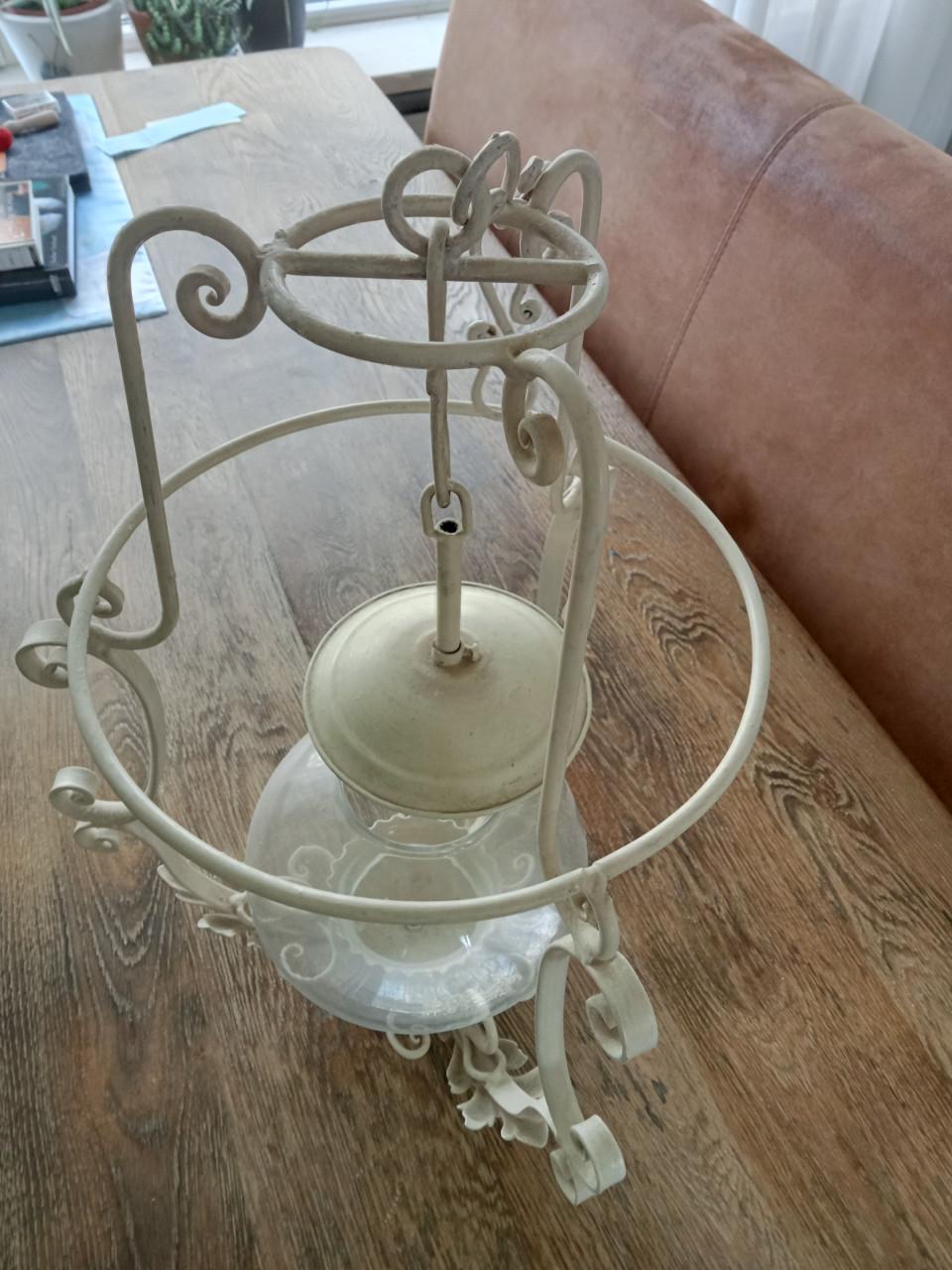 Brocante (oude) hanglamp