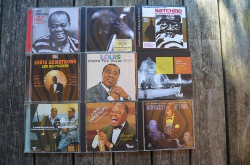 Div. CD's Louis Armstrong, veel live
