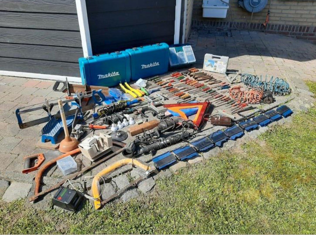 Partij gereedschap te koop