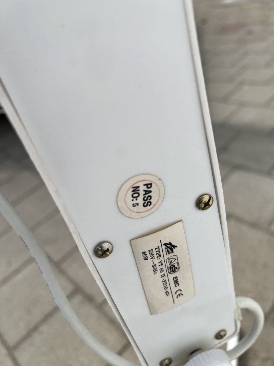 Staande ventilator met 3 standen als nieuw weinig gebruikt
