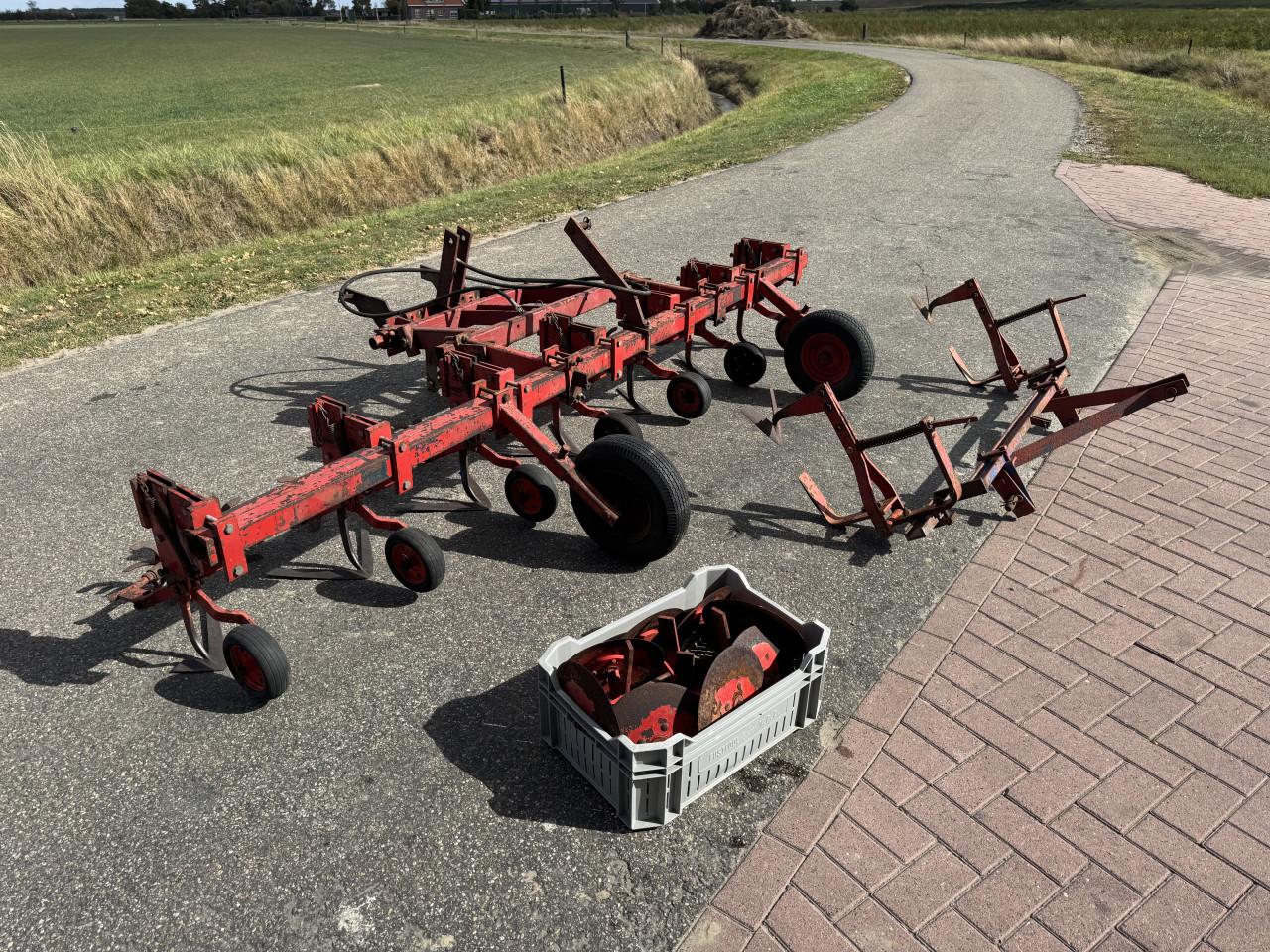 6 rijen 7 elementen Steketee schoffelmachine