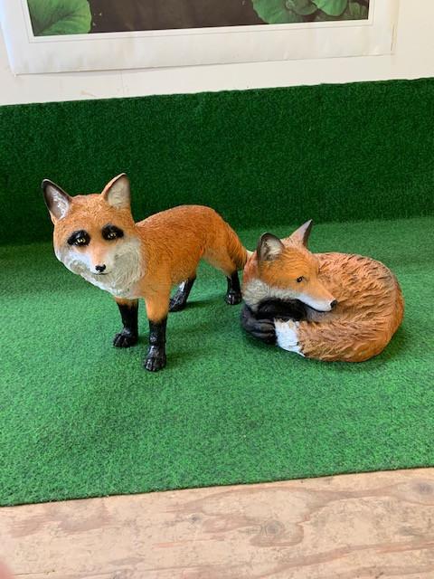 Poes wit met druppels klein 34cm groot