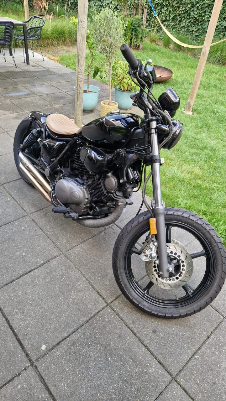 Yamaha Virago XV 750 bobber/ cafe racer - Uniek Geluid!