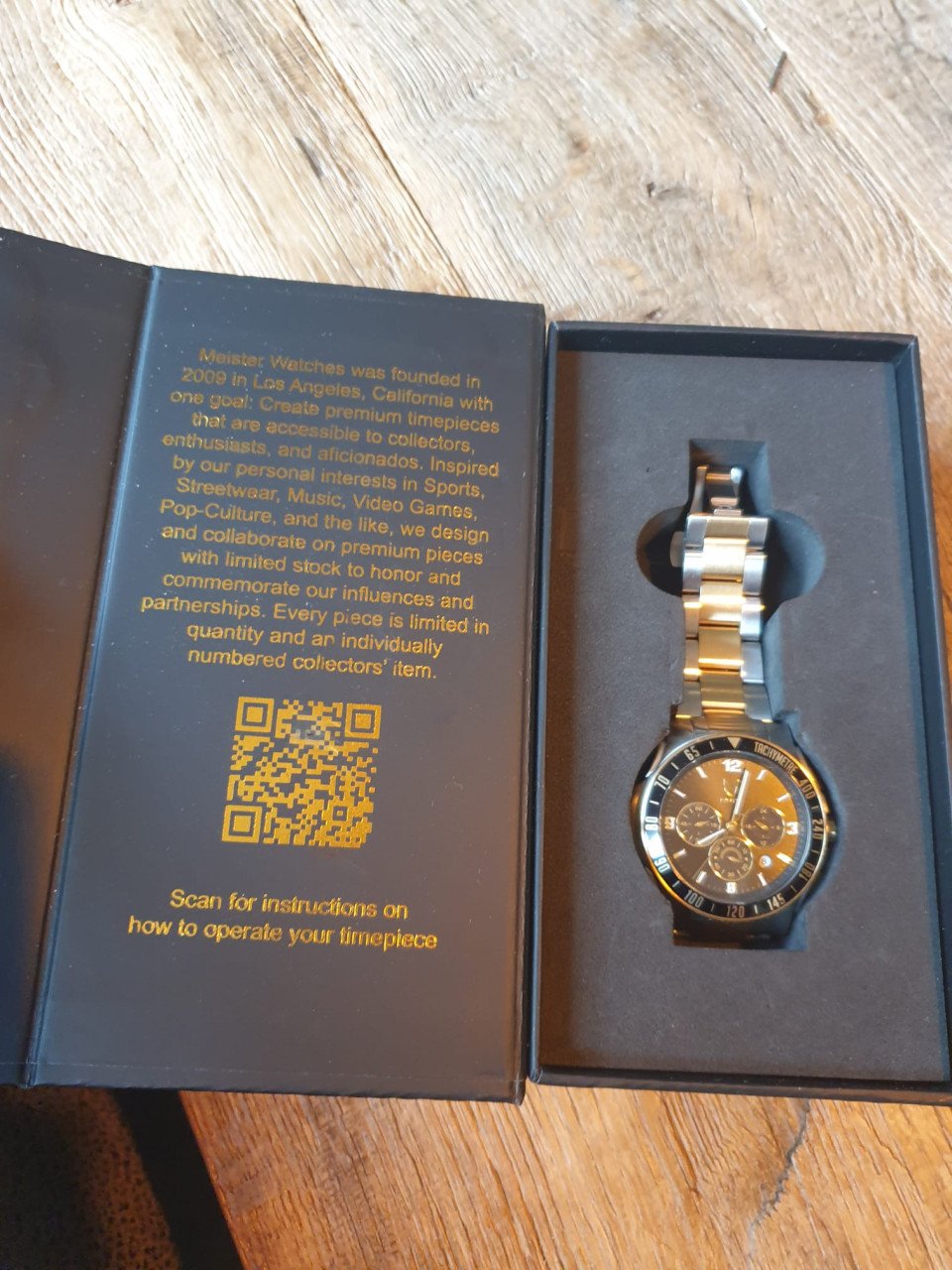 Mstr horloge, RVS, mat, 42 mm kast