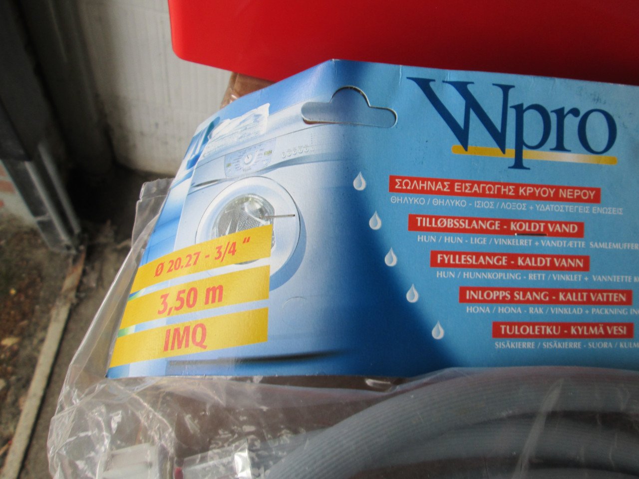 Diverse toe voer slangen voor wasmachine's NIEUW