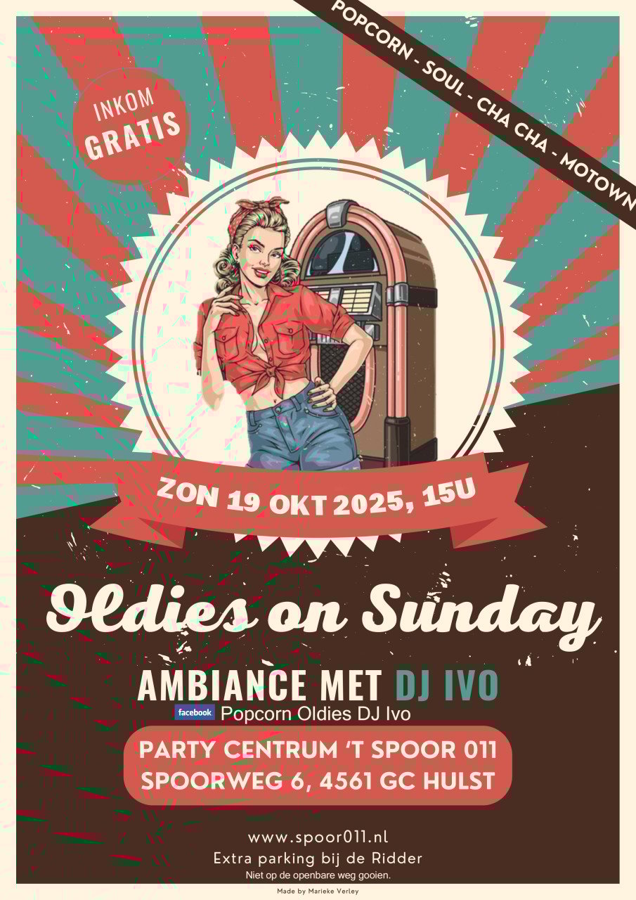 Popcorn Oldies On Sunday motown soul ska cha cha latin