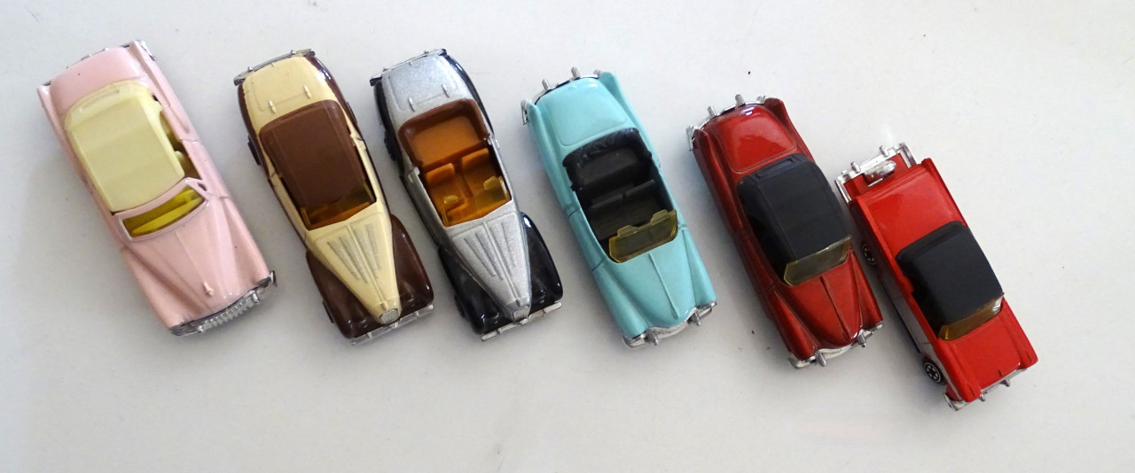 Model Autootjes 7 stuks