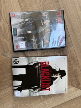 Dvd the blacklist (seizoen 1) en flashpoint (seizoen 1)