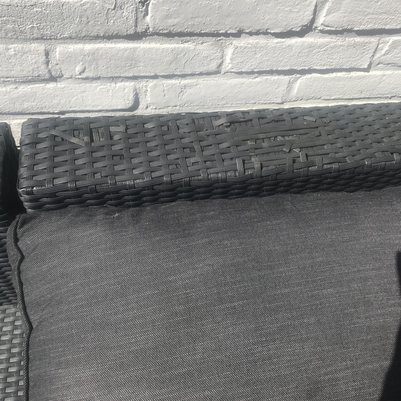 Grijze Loungeset met kussens