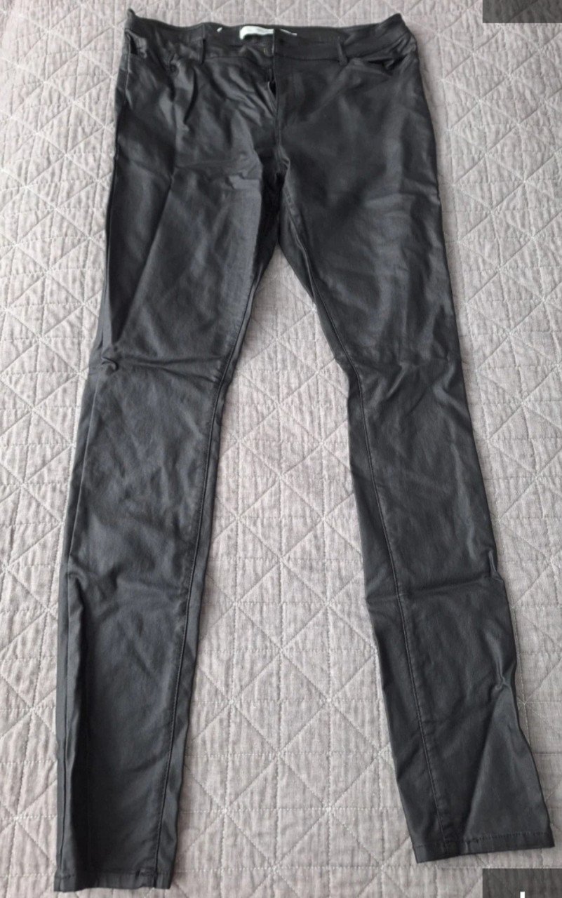 Lederlook broeken XL