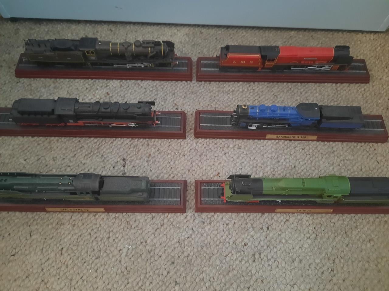 6 locomotief modellen