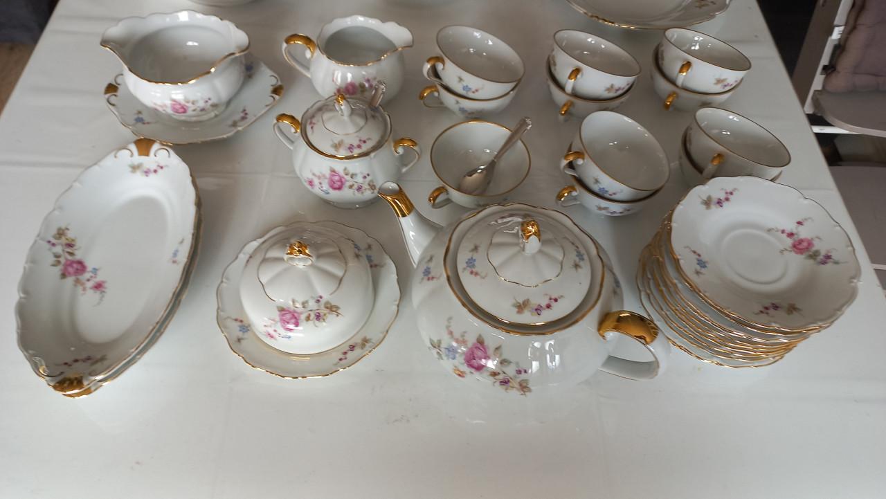 70-delig vintage servies