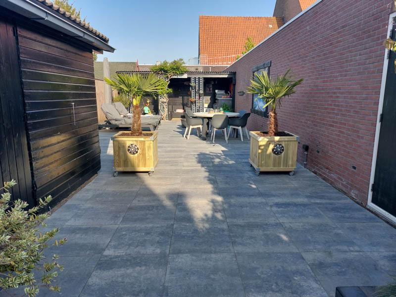 Zeeuwse knop bloembakken projecten ter inspiraties L70 x B70 x H70