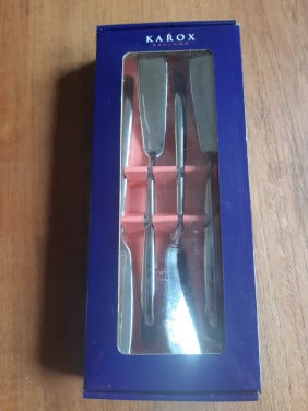Karox Vismesjes 4 stuks nieuw