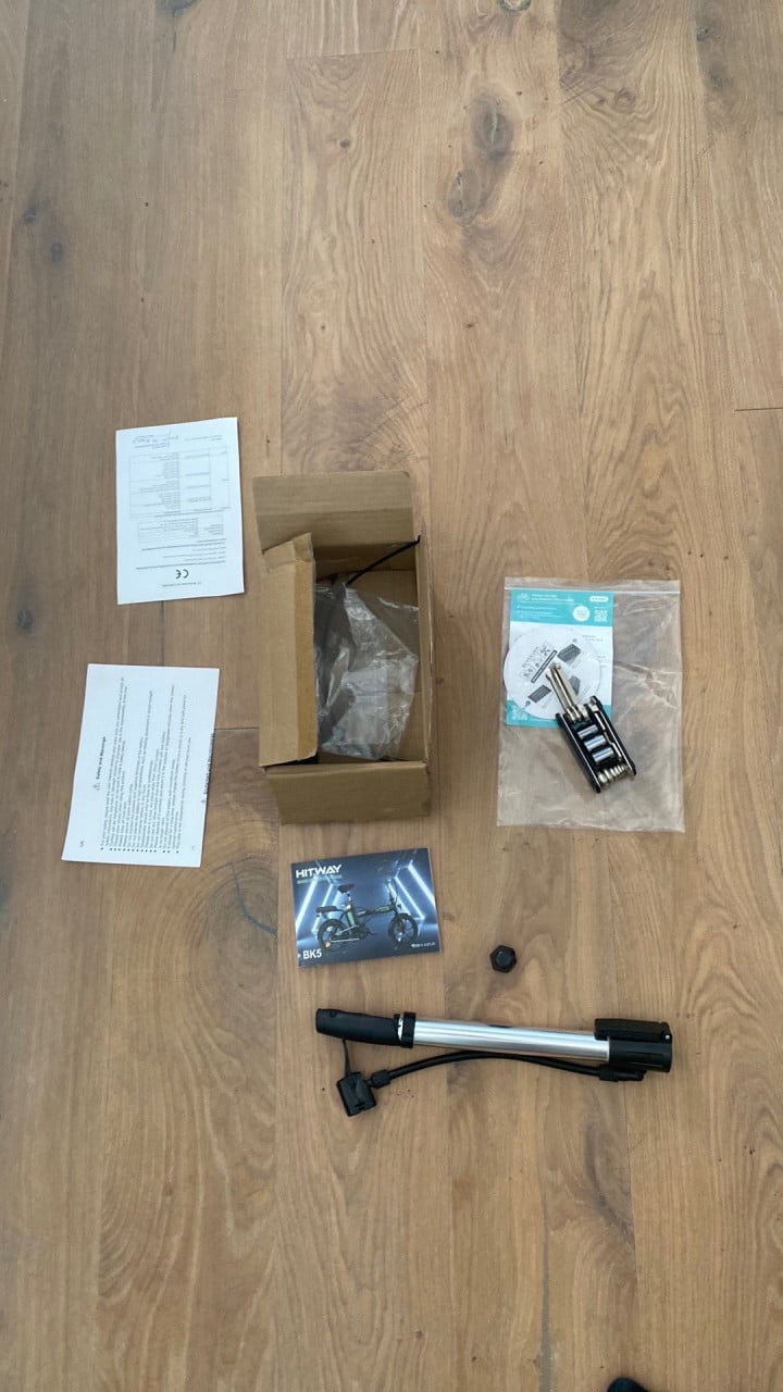 Elektrische vouwfiets - Hitway BK5