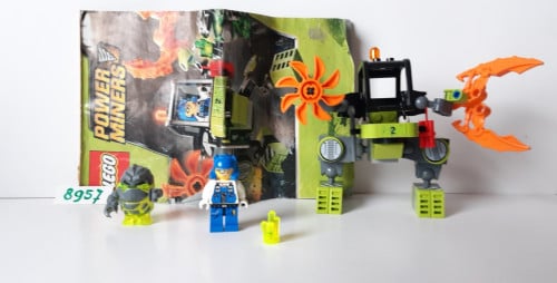 LEGO Power Miners 8957:  Mijnbouwmachine