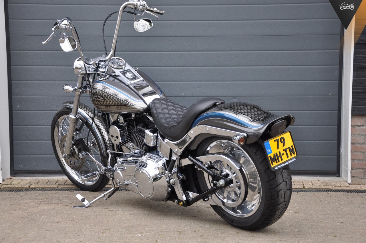 Harley Davidson FXSTC Softail Custom 96 Zeer speciale motor!
