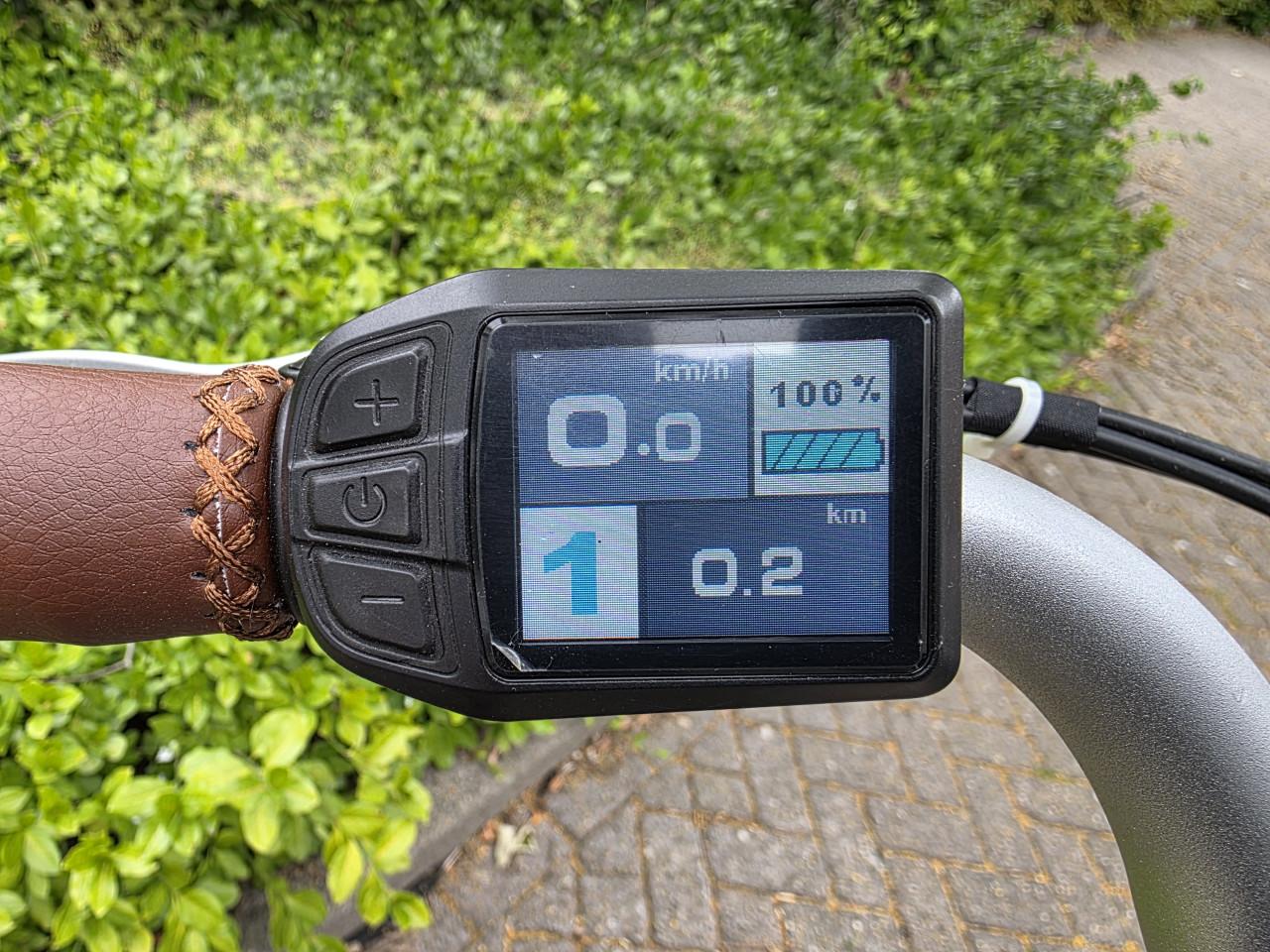 Zo goed als nieuwe Voque elektrische fiets