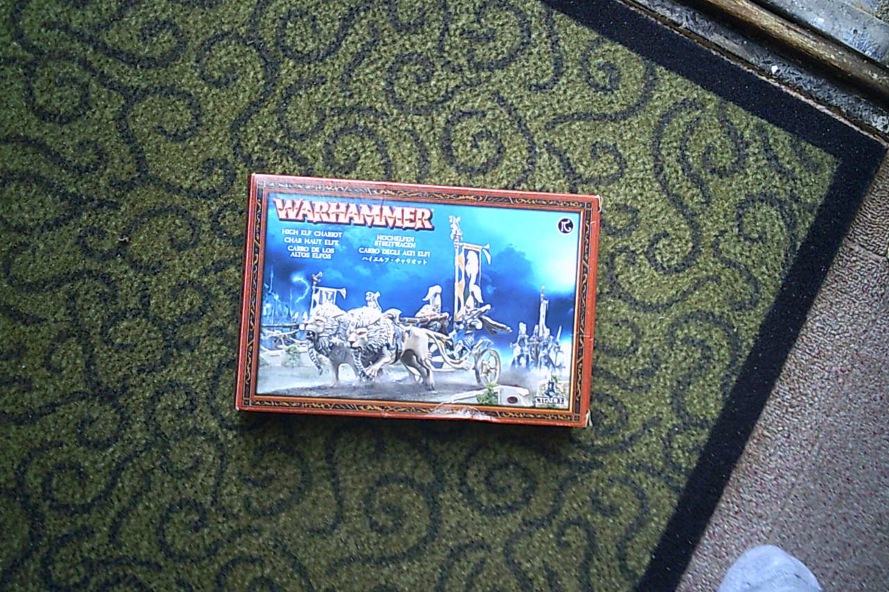 WARHAMMER High Elf chariot miniatuur bouwkit . . .