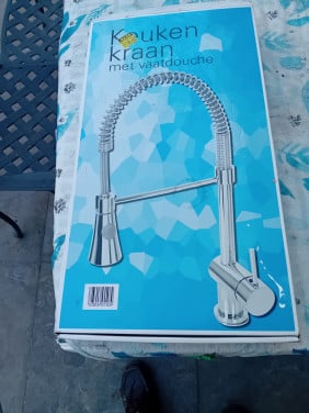 Keukenkraan met sproeikop