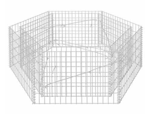 Nieuwe schanskorf 160 x 160 x 50 cm