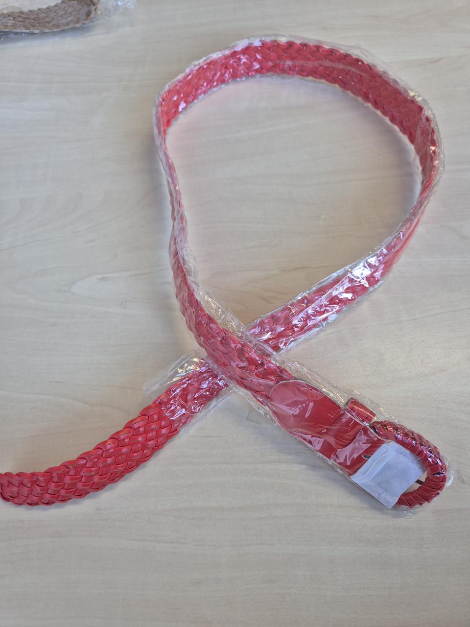 Partij van 20 gevlochten riemen - nieuw