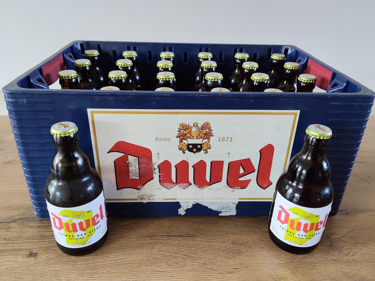 Krat Duvel Tripel Hop Citra speciaalbier