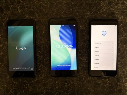 Apple iPhone SE-2020 64GB black iOS26.4, accu 84%+ krasvrij €50,-