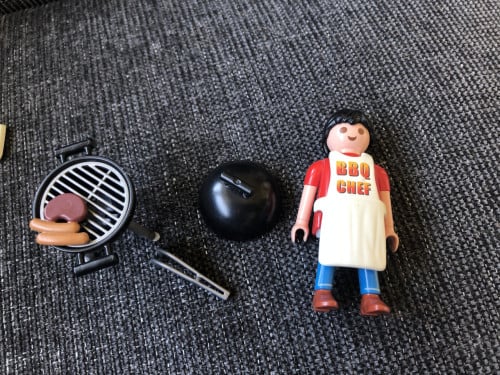 Playmobil barbecue chef