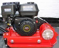 Crossfer trilplaat, 6,5pkg motor, 83kg, ca. 1300kg slagkracht