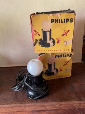 Vintage Philips insectenlampen