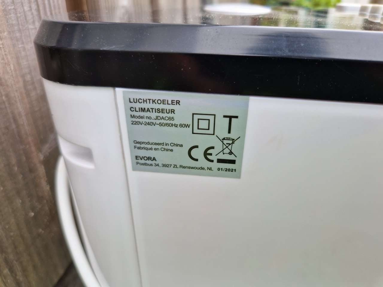 Luchtkoeler Aircooler koeling ventilator zgan