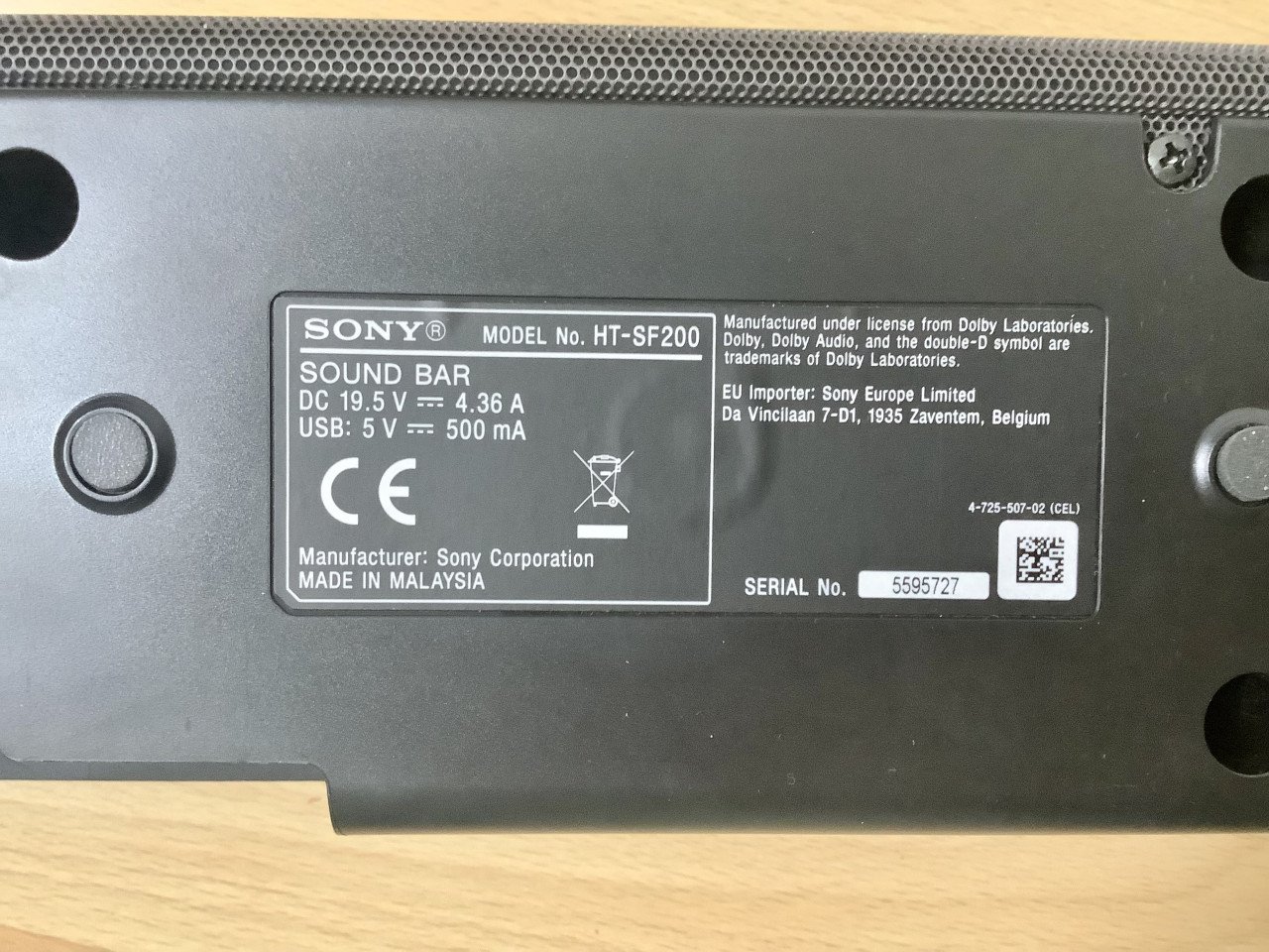 Sony soundbar
