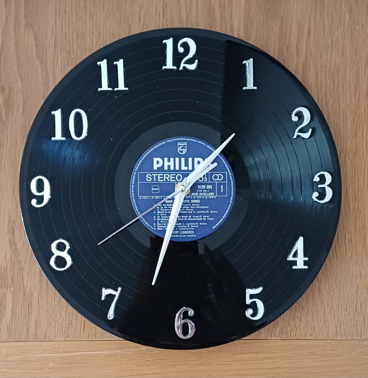 Klokken van een LP gemaakt