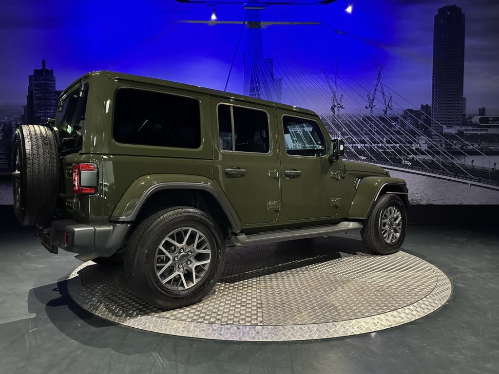 Jeep Wrangler unlimited 4xe 380 sahara *acc*camera*leer*sarge green clear c