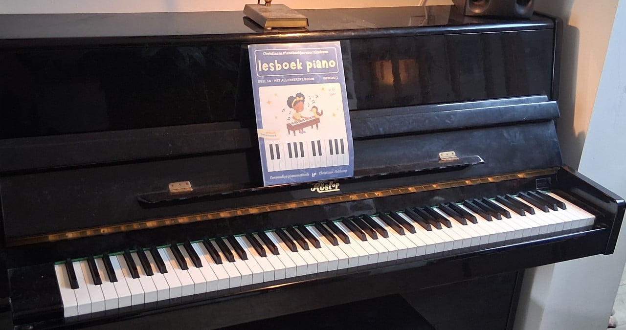Pianoles voor beginners op woensdagmiddag in Vlissingen