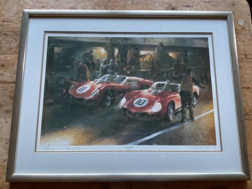 Pitstop 24 uren Le Mans 1961