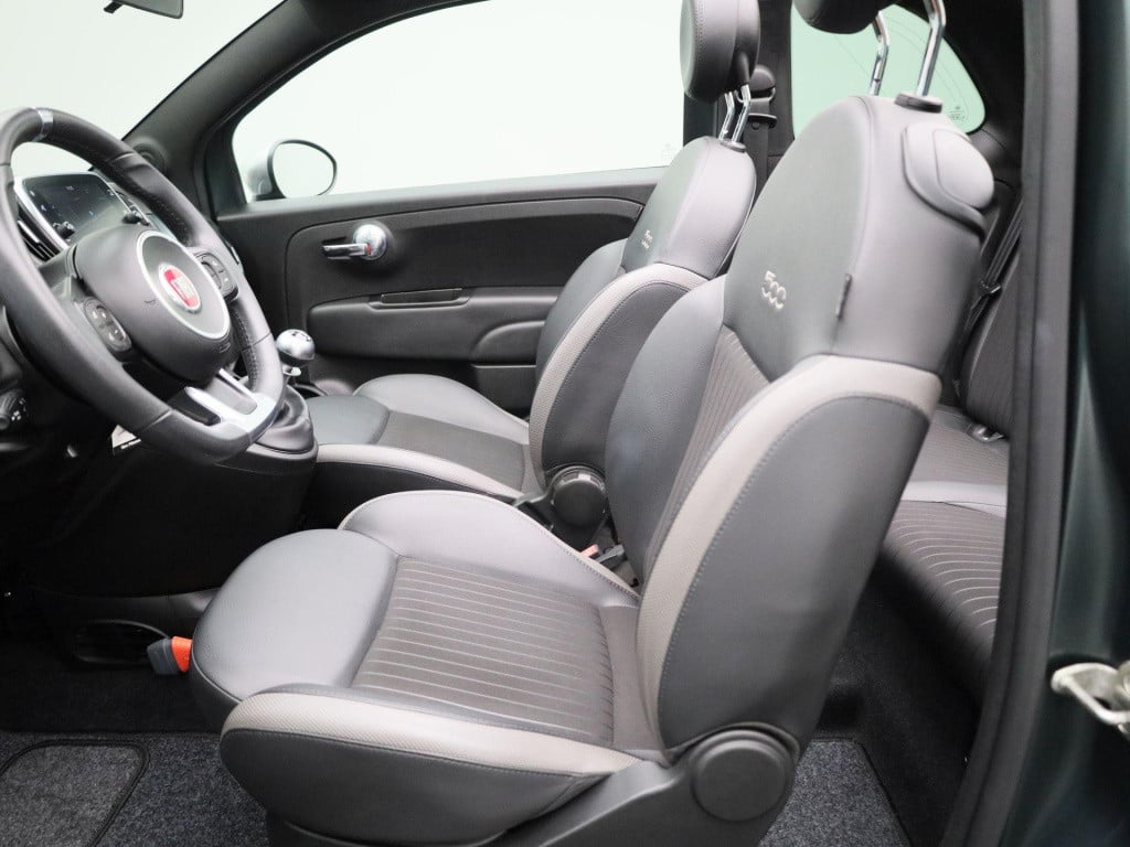 Fiat 500 C 1.0 hybrid rockstar | navigatie | climate control | side-skirts 