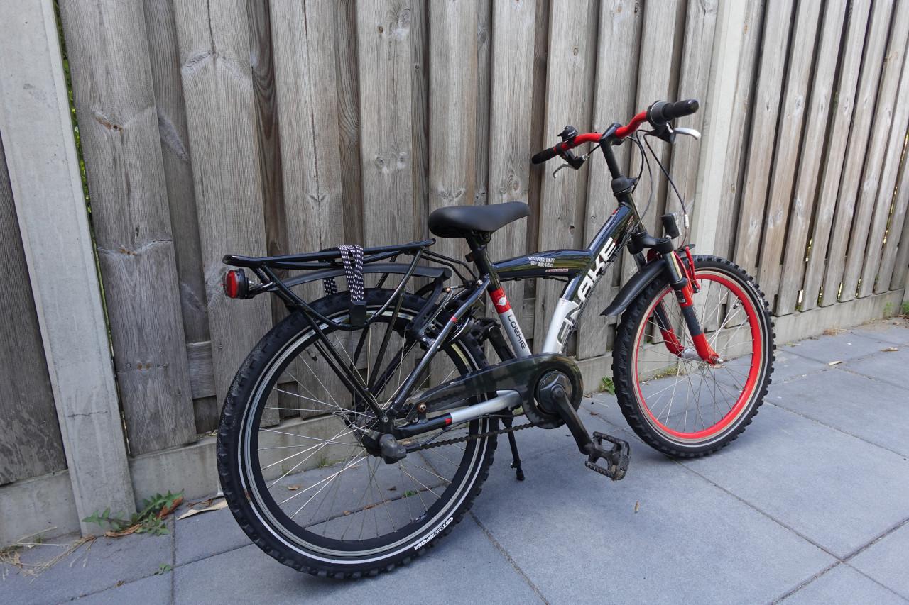 🚲 Loekie Snake 22 inch – 3 versnellingen