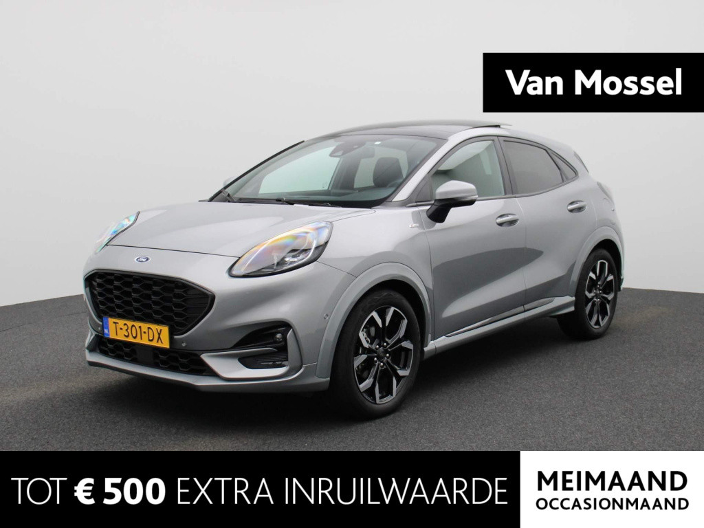 Ford Puma 1.0 ecoboost hybrid st-line x | navi | ecc | schuifdak | led | ca