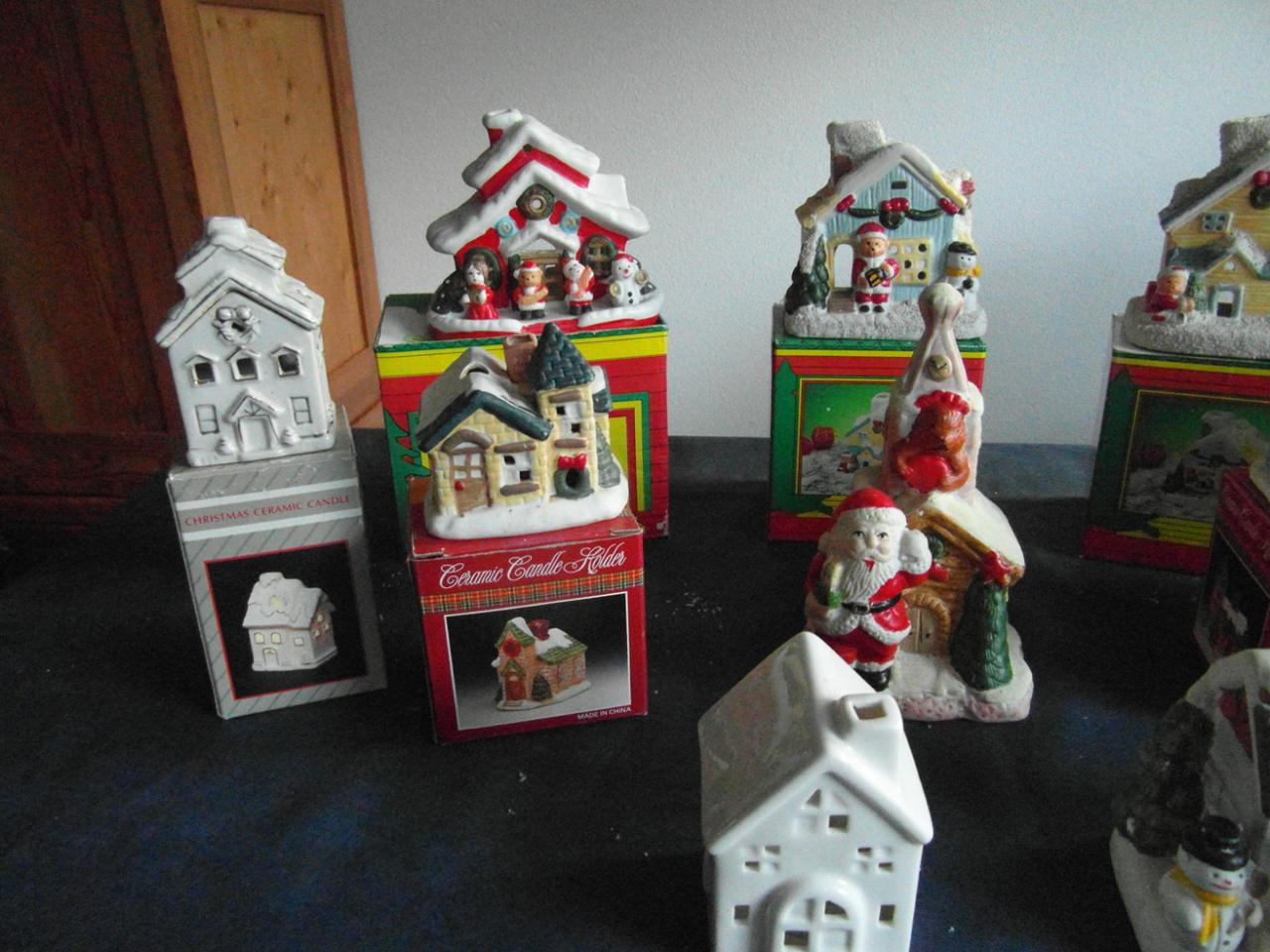 Kerst decoratie (verschillende huisjes)