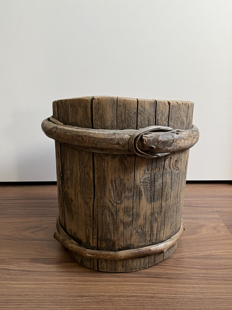 Houten emmer
