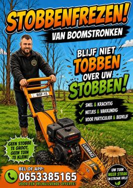 Stronken verwijderen