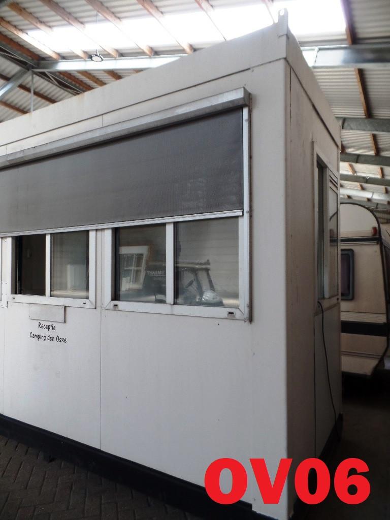 Receptie unit, ontvangstruimte, mobiele atelier of kantoorruimte te koop