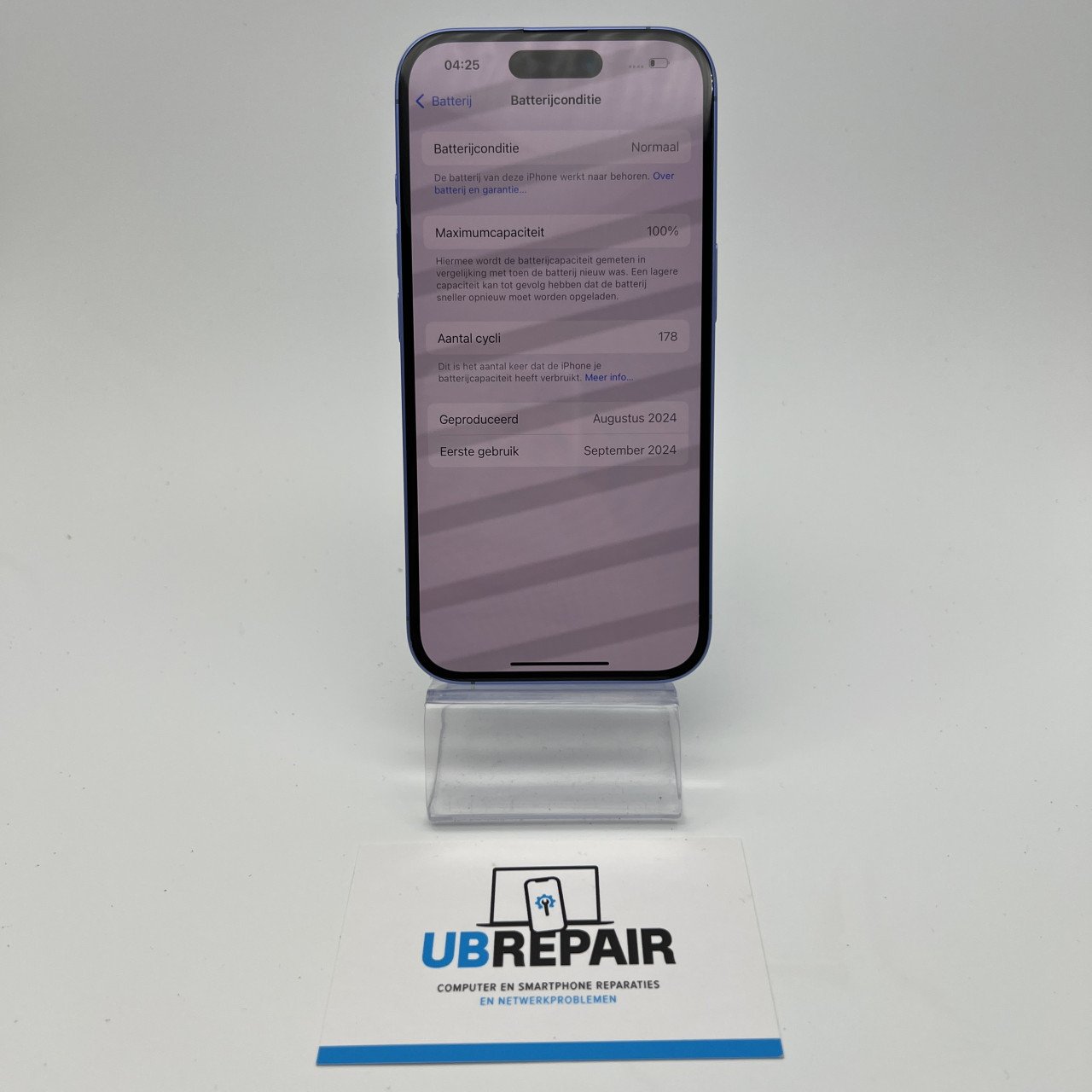 Apple iPhone 16 Blauw 128 GB