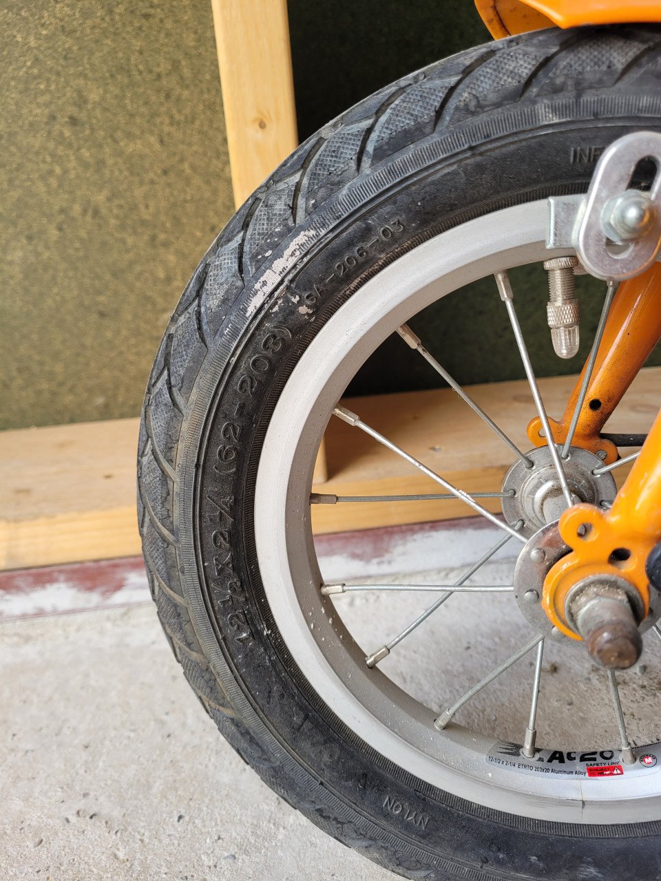 Kinderfiets 12 inch met zijwieltjes